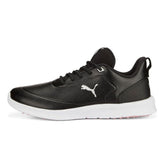 Puma Women's Laguna Fusion MD Spikeless Golf Shoes - Black/Rose Dust